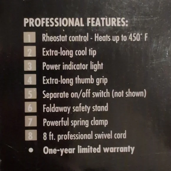 Hot Tools Diamond Platinum Gold Curling Iron - Picture 10 of 14